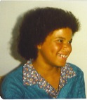 Teri with Afro